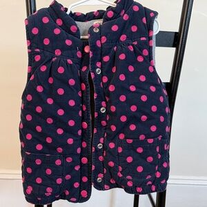 Carter's Cozy Gray Fleece Vest